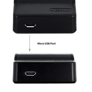 NP-20 USB Charger for Casio Exilim Card EX-M20, EX-S100, EX-S3, EX-S500, EX-S600, EX-S770, EX-S880, Exilim Zoom EX-Z18, EX-Z3, EX-Z4, EX-Z5, EX-Z6, EX-Z60, EX-Z65, EX-Z70 Camera and More