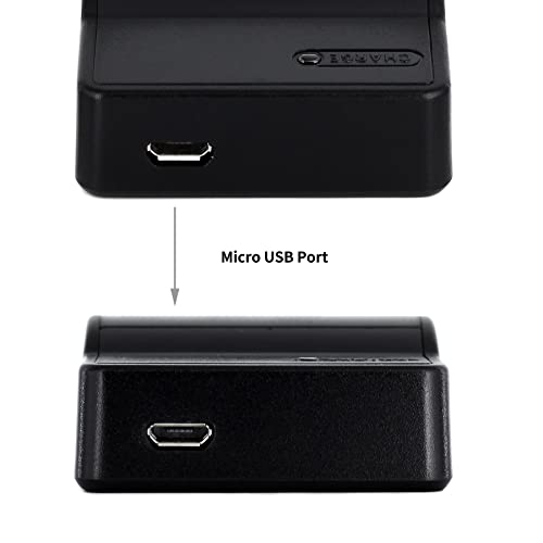 NP-20 USB Charger for Casio Exilim Card EX-M20, EX-S100, EX-S3, EX-S500, EX-S600, EX-S770, EX-S880, Exilim Zoom EX-Z18, EX-Z3, EX-Z4, EX-Z5, EX-Z6, EX-Z60, EX-Z65, EX-Z70 Camera and More