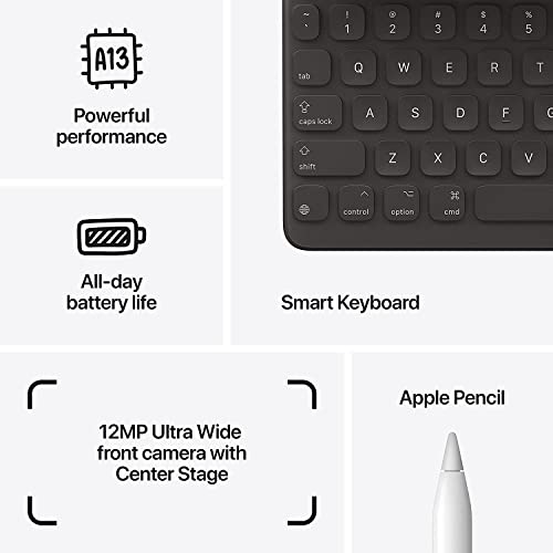 2021 Apple iPad (10.2-inch, Wi-Fi, 64GB) - Space Gray (Renewed)