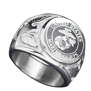 dth store usa military ring united states marine us army men signet rings corps fashion stainless steel jewelry