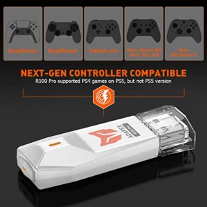 Controller Adapters, BIGBIG WON Wireless Controller Adapter for Xbox Series X|S Controller/Xbox One X|S Controller/Elite Series 2/PS5/PS4/Switch Controller Playing on PS4/Switch/Windows 11&10 PC (1pc)