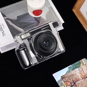 Fintie Protective Clear Case for Fujifilm Instax Wide 300 Instant Film Camera - Crystal Hard Cover with Precise Cutout, Clear