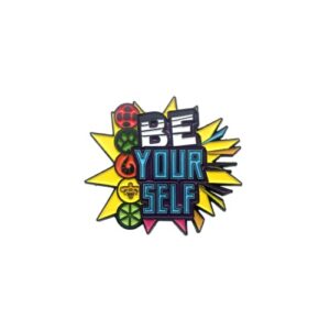 zag store - miraculous ladybug - "be yourself" pin