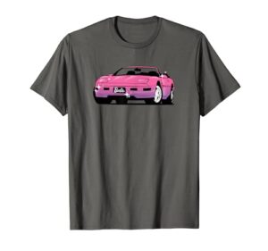 barbie - hot pink car t-shirt