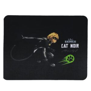 zag store - miraculous ladybug - mouse pad miraculous cat noir