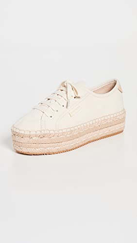 Tory Burch Women's Seaside Oxford Espadrilles, Vintage Cream, Off White, 10 Medium US