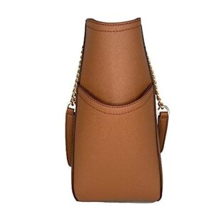 Jet Set Large Saffiano Leather Shoulder Bag