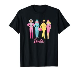 barbie - multi career t-shirt