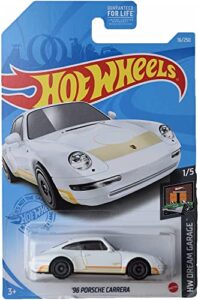 hot wheels '96 porsche carrera, [white] 16/250 dream garage 1/5