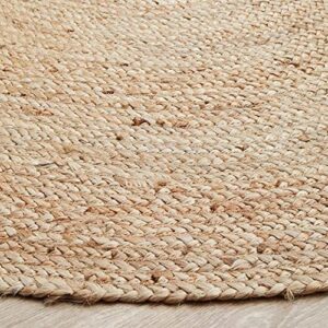 2x3, 3x4, 3x5, 4x6, 5x7, 5x8 Ft. Indian Hand Braided Jute Rug/ Natural Jute Rug/ Solid Color Pure Jute Rug/ Patio Rug/ Hallway Rug/ Outdoor Rug (2x3 Ft Oval Rug)