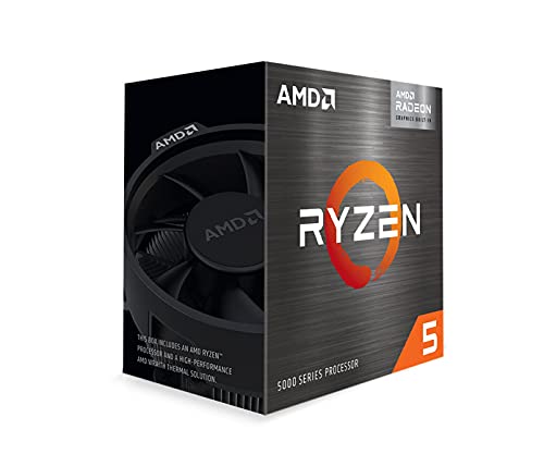 AMD Ryzen 5 5600G 6-Core 12-Thread Unlocked Desktop Processor with Radeon Graphics (Renewed)