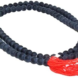 SKYSHOPPINGHUB Shaligram Mala Black 108 Beads Bring Prosperity and Good Luck Happiness
