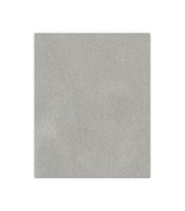 countryarthouse smoke suede acid free 8x10 backing board - uncut photo mat board - 1 sheet