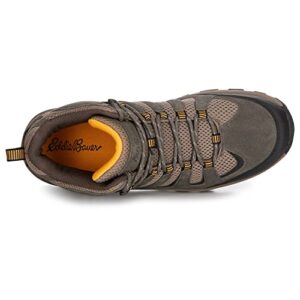 Eddie Bauer Elliot Bay Mid Waterproof Hiking Shoes for Men | Multi-Terrain Lugs, Sturdy & Supportive Design Rubber Traction Outsole Contoured Insole