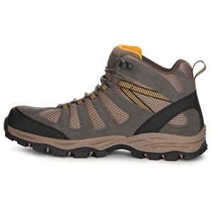 Eddie Bauer Elliot Bay Mid Waterproof Hiking Shoes for Men | Multi-Terrain Lugs, Sturdy & Supportive Design Rubber Traction Outsole Contoured Insole