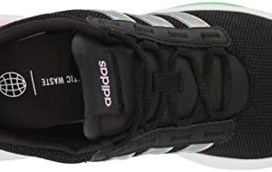 adidas Racer TR21 Running Shoe, Core Black/Core Black/Beam Green, 4 US Unisex Big Kid