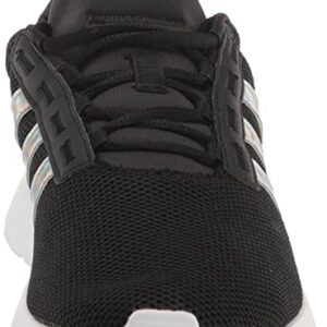 adidas Racer TR21 Running Shoe, Core Black/Core Black/Beam Green, 4 US Unisex Big Kid
