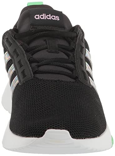 adidas Racer TR21 Running Shoe, Core Black/Core Black/Beam Green, 4 US Unisex Big Kid