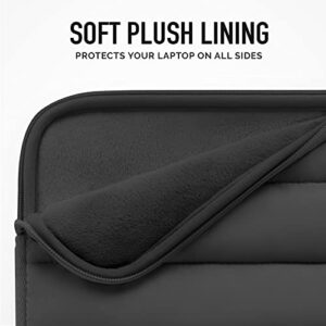 Vandel Puffy Laptop Sleeve 13-14 Inch Laptop Sleeve. Black Laptop Sleeve for Women and Men. Cute Carrying Case MacBook Pro 14 Inch Laptop Sleeve, MacBook Air M2 Sleeve 13 Inch, iPad Pro 12.9