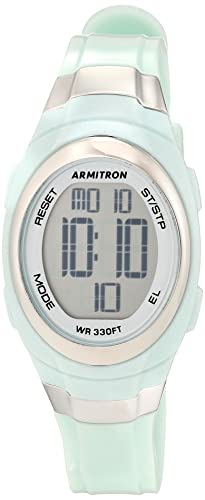 Armitron Sport Women's Digital Chronograph Resin Strap Watch, 45/7034