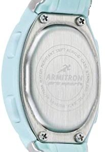 Armitron Sport Women's Digital Chronograph Resin Strap Watch, 45/7034