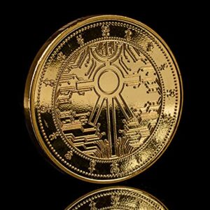 Warhammer 40,000: Necron Limited Edition Individually Numbered Gold Coloured Coin Series 1 Number 3