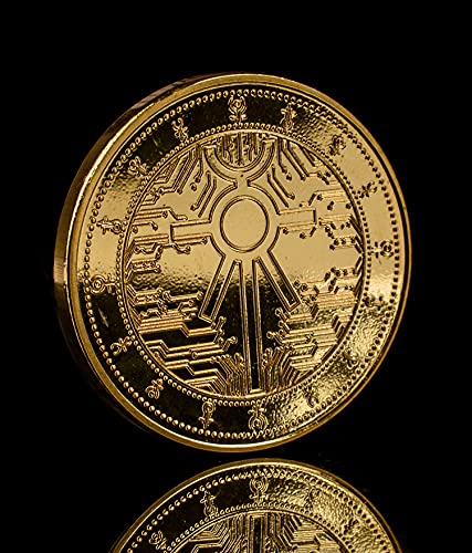 Warhammer 40,000: Necron Limited Edition Individually Numbered Gold Coloured Coin Series 1 Number 3