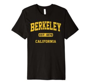 berkeley california ca vintage state athletic style premium t-shirt
