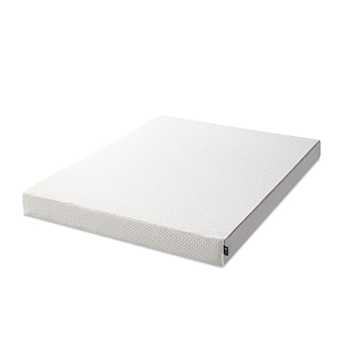 ZINUS 6 Inch Cooling Essential Foam Mattress / Affordable Mattress / Bed-in-a-Box / CertiPUR-US Certified, Queen White