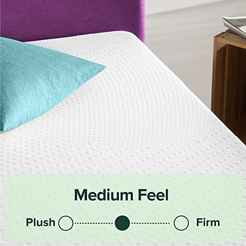 ZINUS 5 Inch Cooling Essential Foam Mattress / Affordable Mattress / Bed-in-a-Box / CertiPUR-US Certified, Twin, White