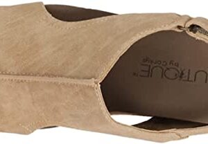 Corkys Footwear Women's Carley Taupe Wedge Taupe 9 M