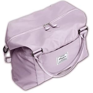 womens travel bags, weekender carry on for women, sports gym bag, workout duffel bag, overnight shoulder bag fit 15.6 inch laptop (large, purple)