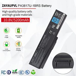 PA3817U-1BRS Battery for Toshiba Satellite P755 P745 L755 L755D L775 L775D L745 L655 L675 L645 C655 C675 A655 M645 Series P745-S4320 L755-S5153 L655-S5097 L655-S5150 L675D-S7104 PA3818u-1BRS PABAS228