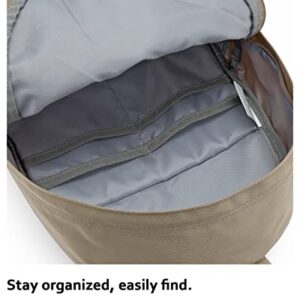 HotStyle SIMPLAY+ Mini Backpack Small Fashion Backpacking Purse, Pastel Khaki
