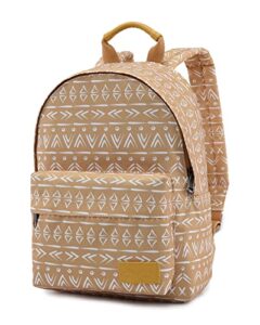hotstyle simplay+ mini backpack boho patterns cute small backpacking purse, yellow