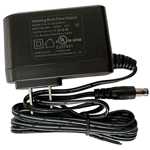 UpBright 12V AC Adapter Compatible with Casio CDP-S100 CDP-S100BK CDP-S110 CDP-S150 CDP-S350 CDP-S160 EP-S120 EP-S130 EP-S320 EP-S330BK CT-X3000 Privia PX-S1000 PX-S1100 PX-S3000 PX-S3100 AD-A12150P