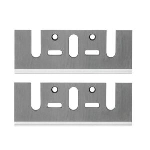 foxbc carbide hand planer blades 3-1/4-inch replacement for dewalt dw6655 d26677k dw680k, makita 1900b, kp0800k, kp0810 and most 3-1/4-inch handheld planers