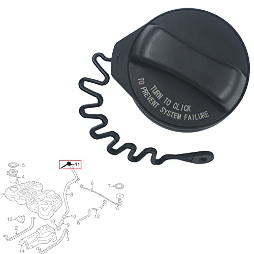 Gas Cap Fuel Filler Cap Fits Volvo V70 S60 XC90 S80 XC60 V60 Car Oil Fuel Tank Cover 31392044