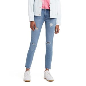 levi's women's 721-high rise skinny-jeans, medium indigo worn in, 31 regular