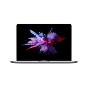 mid 2019 apple macbook pro touch bar with 2.4ghz intel core i5 (13 inch, 8gb ram, 256gb ssd) space gray (renewed)