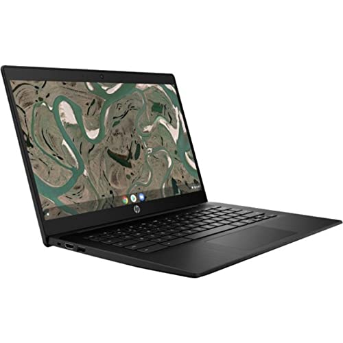 HP Chromebook 14 G7 14" Chromebook - HD - 1366 x 768 - Intel Celeron N4500 Dual-core (2 Core) - 8 GB RAM - 32 GB Flash Memory,Black, 0.72"x12.9"x8.9"