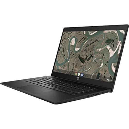 HP Chromebook 14 G7 14" Chromebook - HD - 1366 x 768 - Intel Celeron N4500 Dual-core (2 Core) - 8 GB RAM - 32 GB Flash Memory,Black, 0.72"x12.9"x8.9"