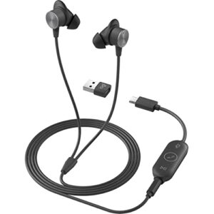 logitech zone wired earbuds