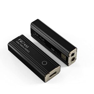 fiio jadeaudio ka3 headphone amps tiny amplifier usb dac high resolution supports 32bit/768khz and dsd512 headphone outputs 3.5mm/4.4mm for smartphones/laptop/pc/players