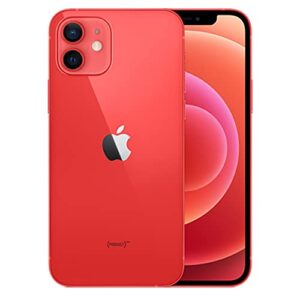 Apple iPhone 12, 128GB, Red - Unlocked (Renewed Premium)