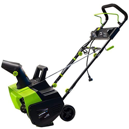 Earthwise Power Tools by ALM SN75022 15-Amp 22-Inch Electric Corded Snow Thrower with LED Lights