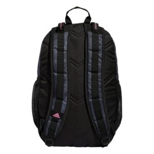 adidas Excel 6 Backpack, Stone Wash Carbon/Bliss Pink, One Size