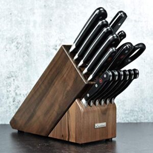 Wusthof Classic 16-piece Knife Block Set (Walnut Block)