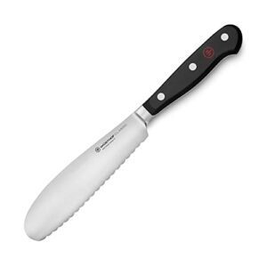 wusthof classic sandwich knife - serrated utility, 5.5" blade
