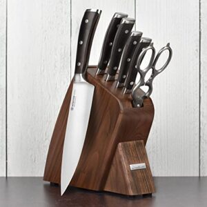 Wusthof IKON Blackwood 7 Piece Slim Knife Block Set